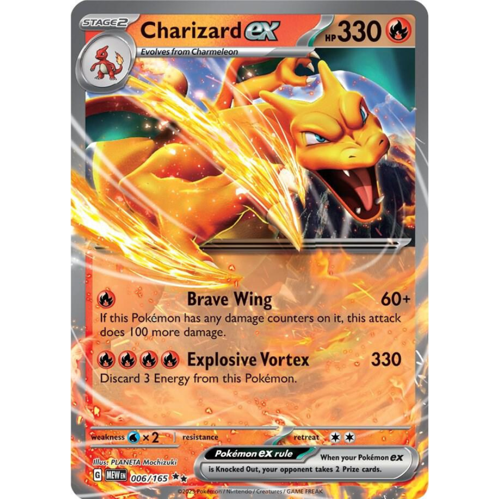 Charizard ex 006/165 NM