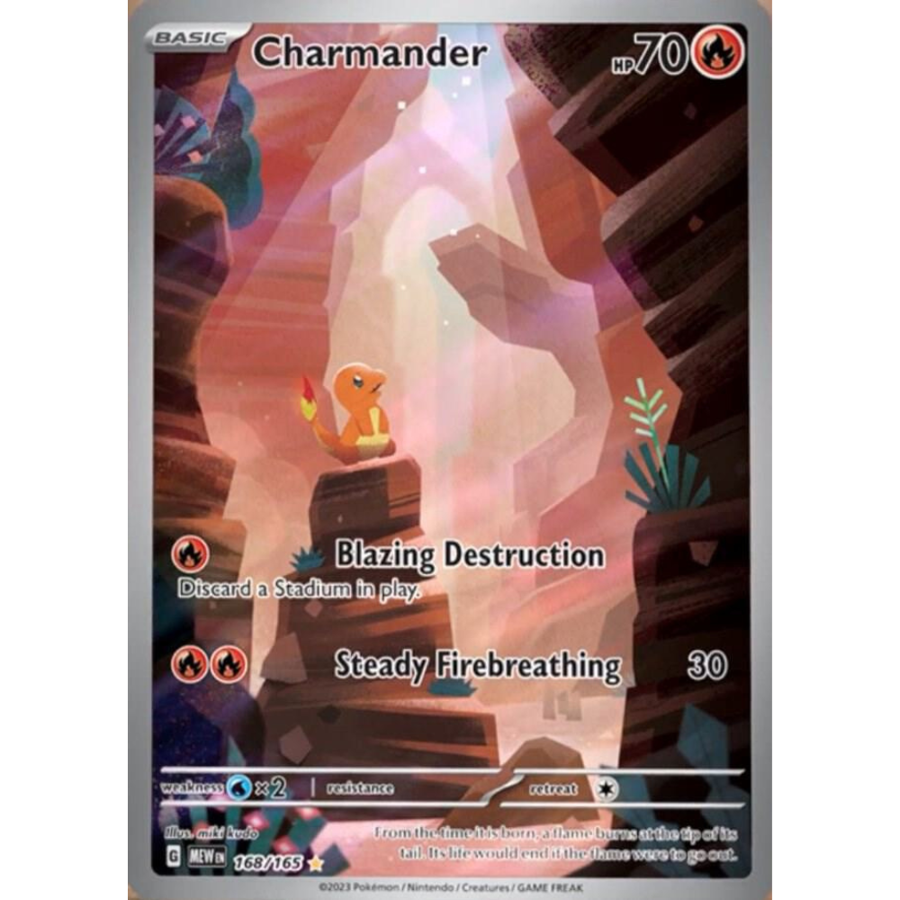 Charmander 168/165 IR NM