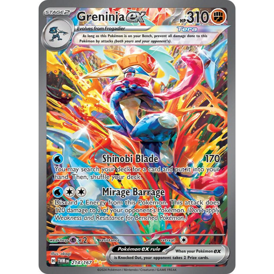 Greninja ex 214/167 SIR