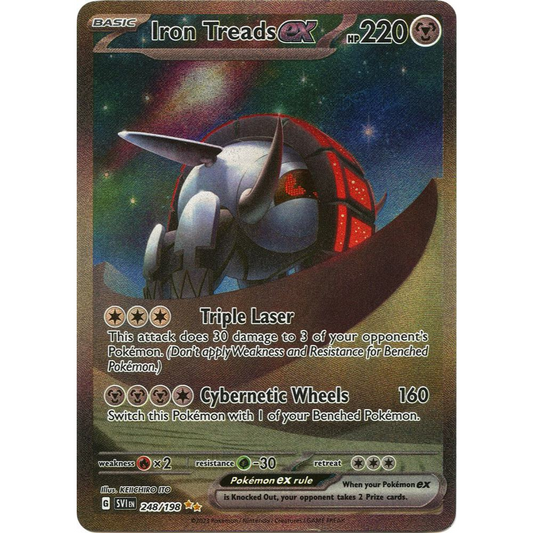 Iron Treads ex 248/198 SIR Scarlet & Violet Base NM