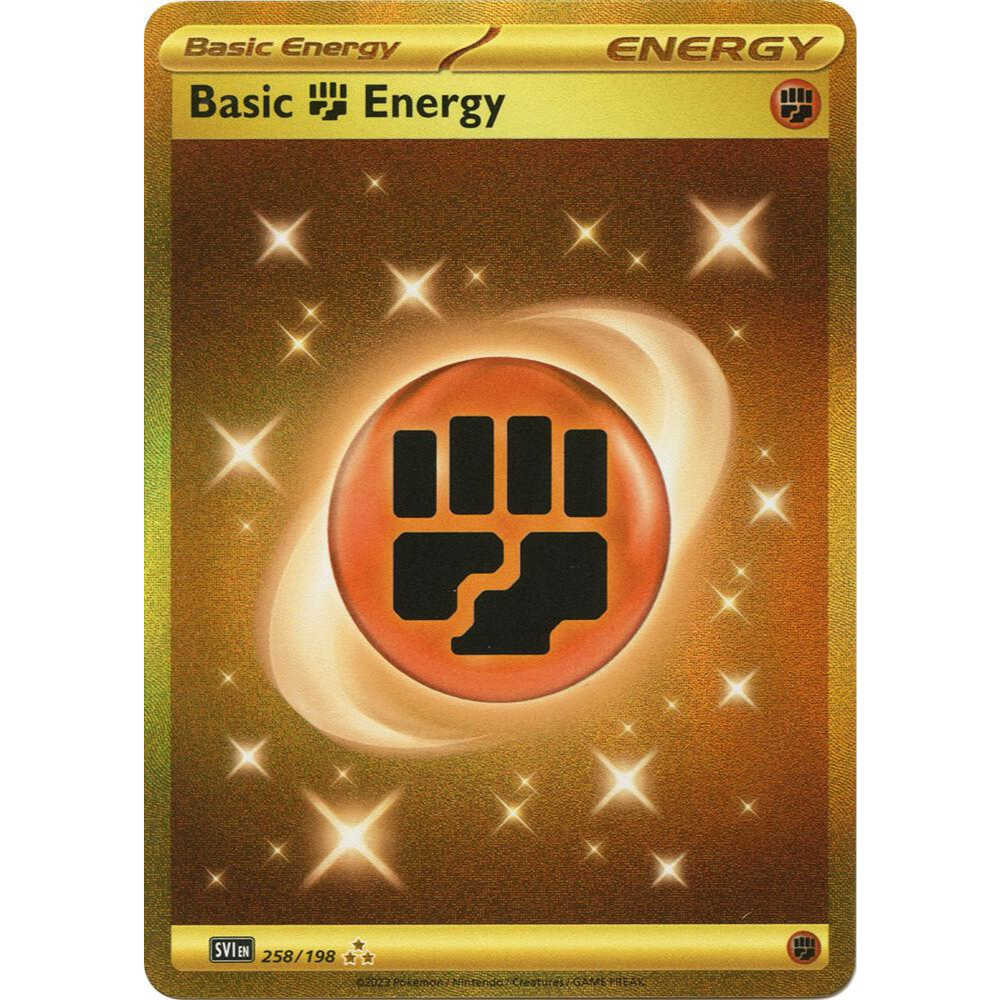 Basic Fighting Energy 258/198 Hyper Rare NM