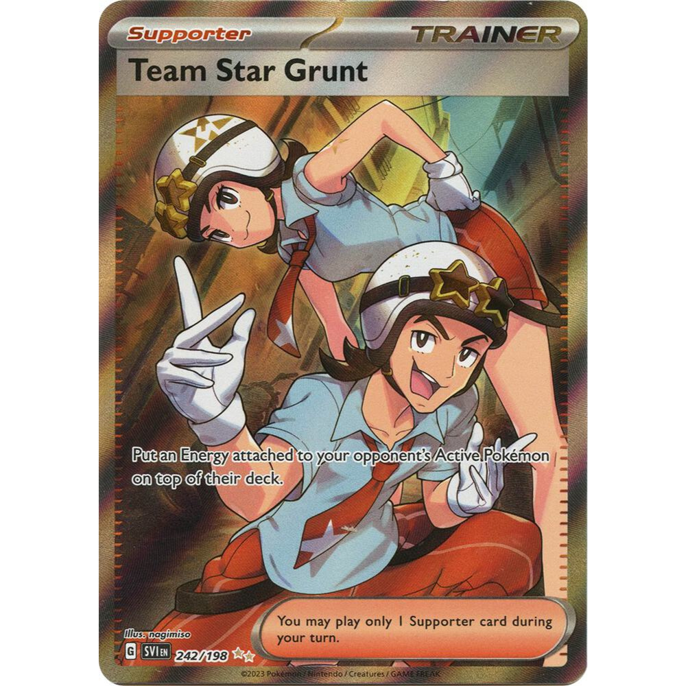 Team Star Grunt 242/198 Full Art NM