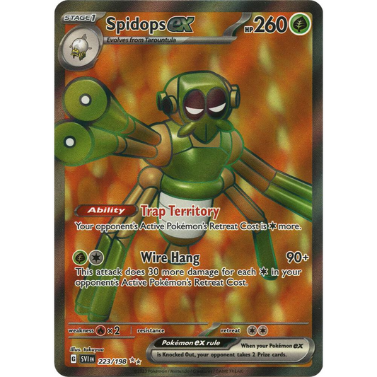 Spidops ex 223/198 Full Art NM