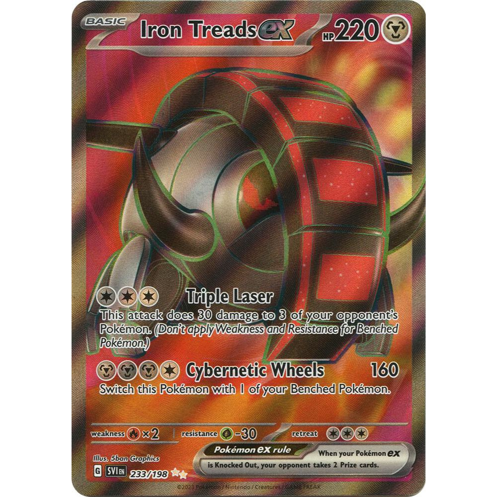 Iron Treads ex 233/198 Full Art NM