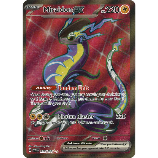 Miraidon ex 227/198 Full Art NM