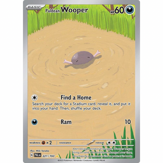 Wooper 221/193 IR NM