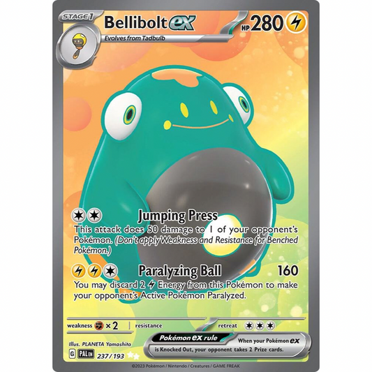 Bellibolt ex 237/193 Full Art NM