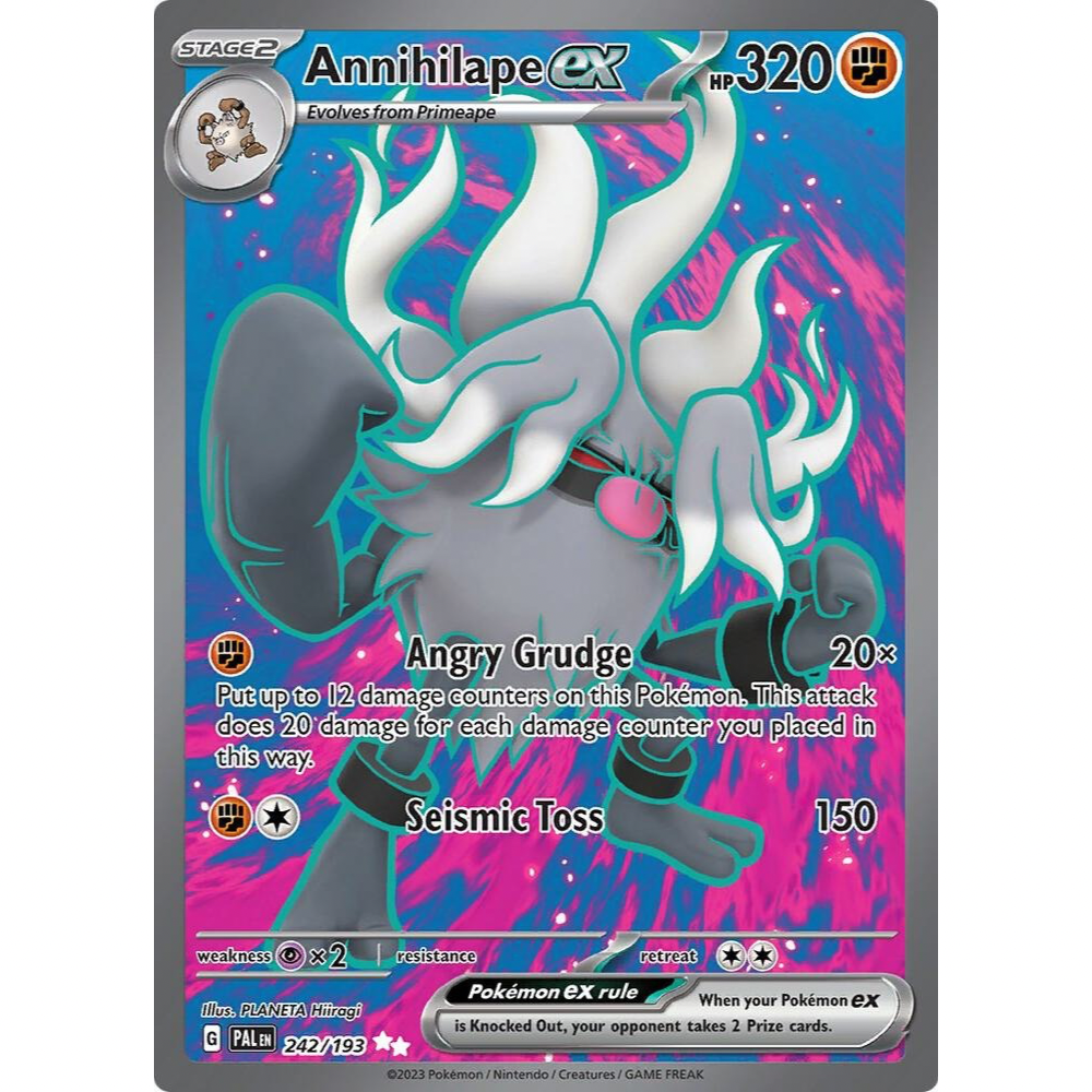 Annihilape ex 242/193 Full Art NM