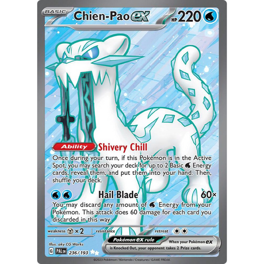 Chien-Pao ex 236/193 Full Art NM