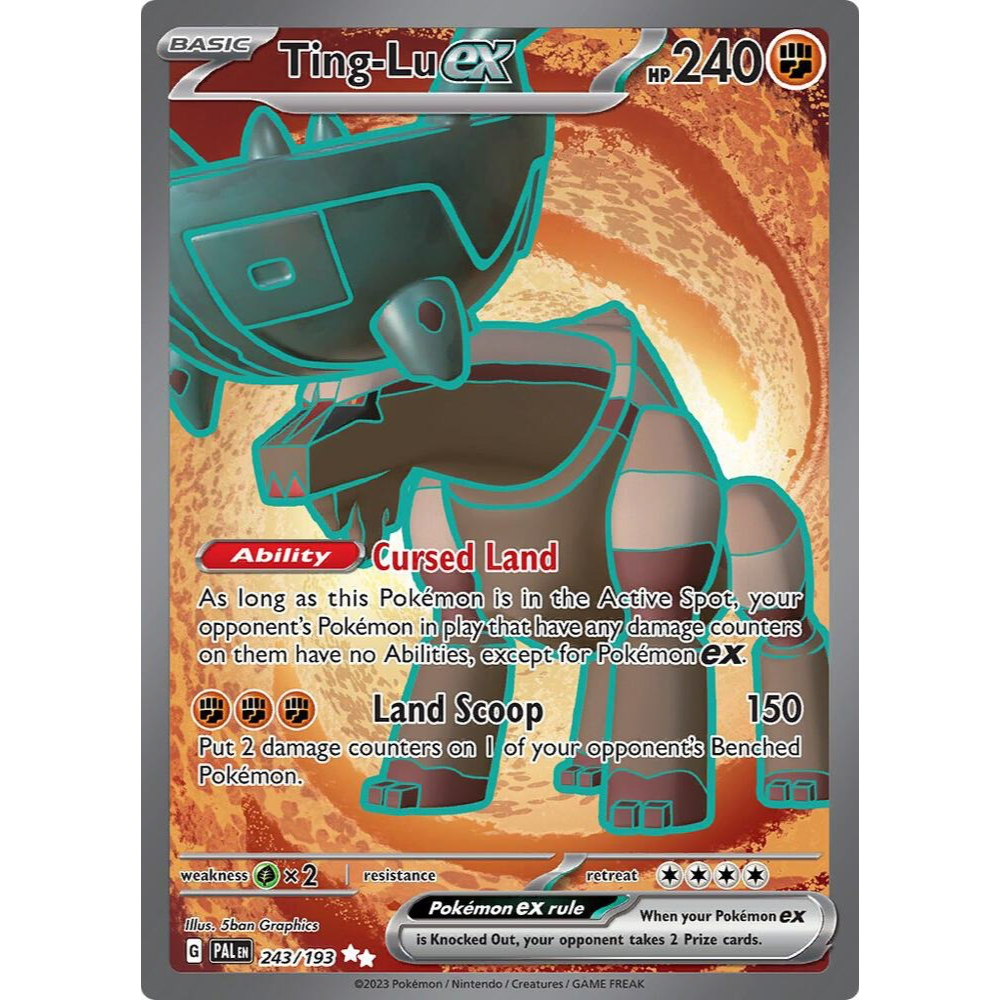 Ting-Lu ex 243/193 Full Art NM