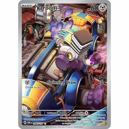 Varoom 206/197 IR Obsidian Flames NM