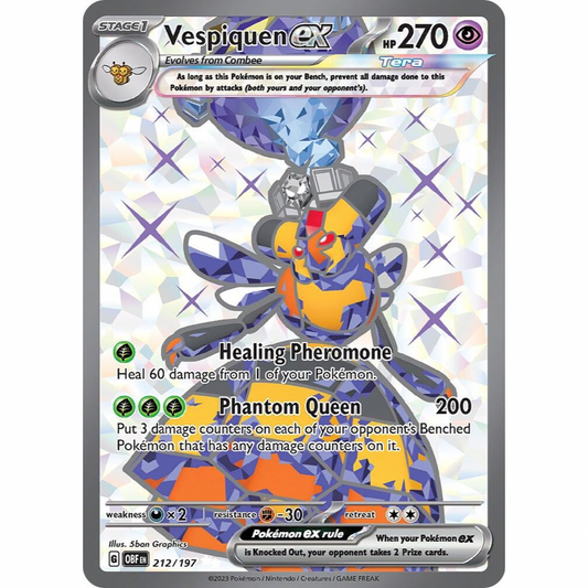 Vespiquen ex 212/197 Full Art NM