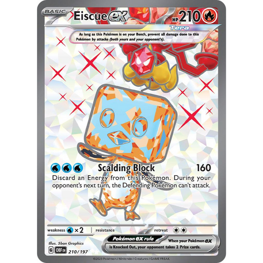 Eiscue ex 210/197 Full Art NM