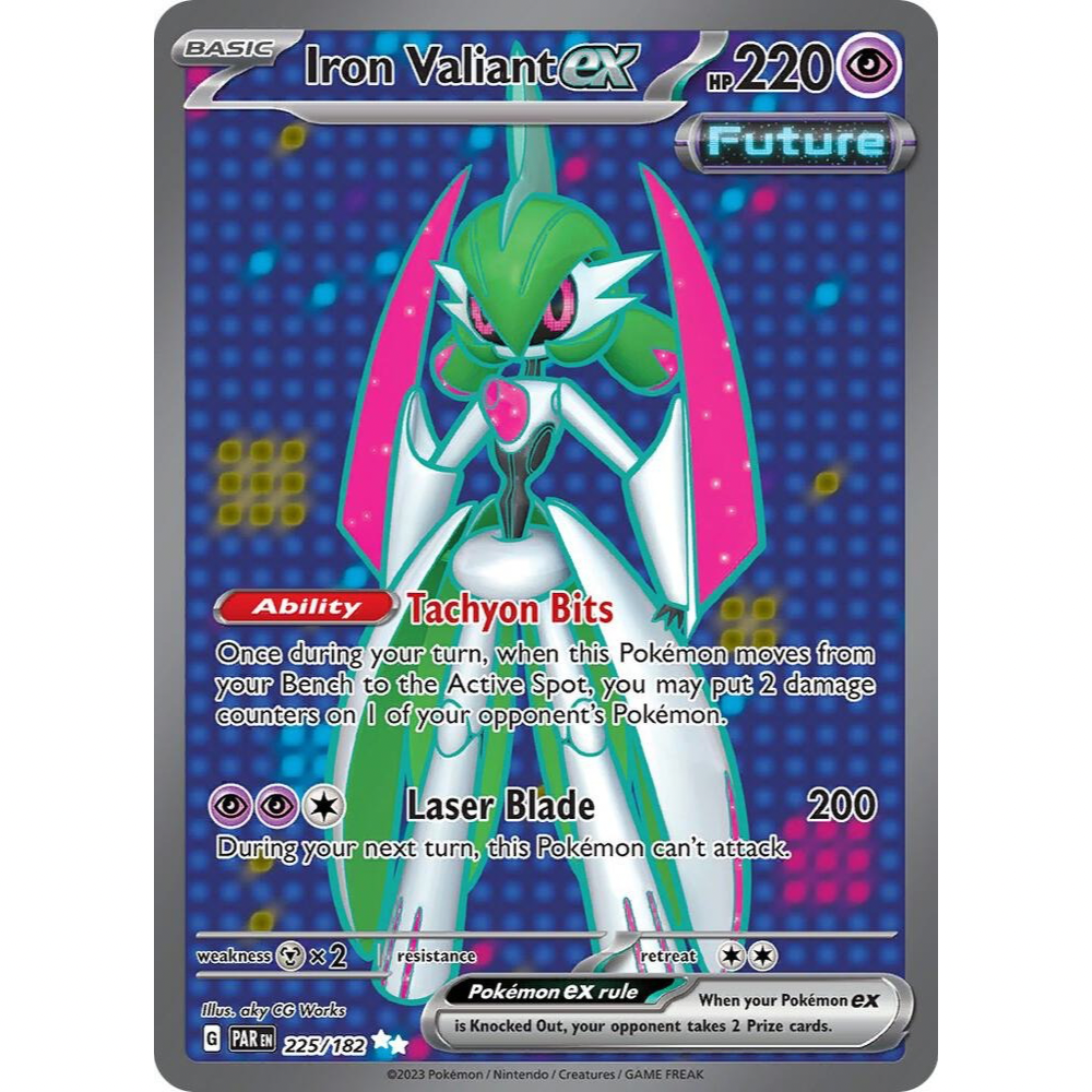 Iron Valiant ex 225/182 Full Art NM