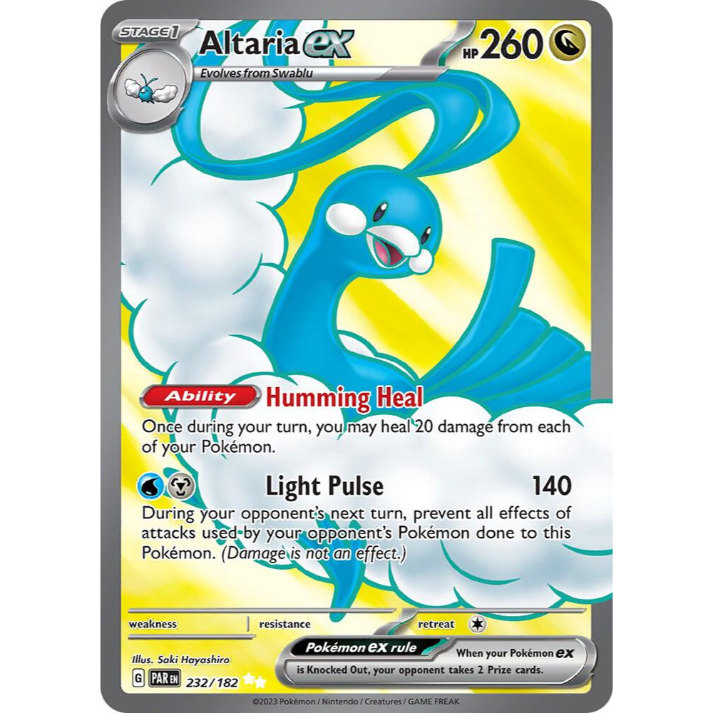 Altaria ex 232/182 Full Art NM