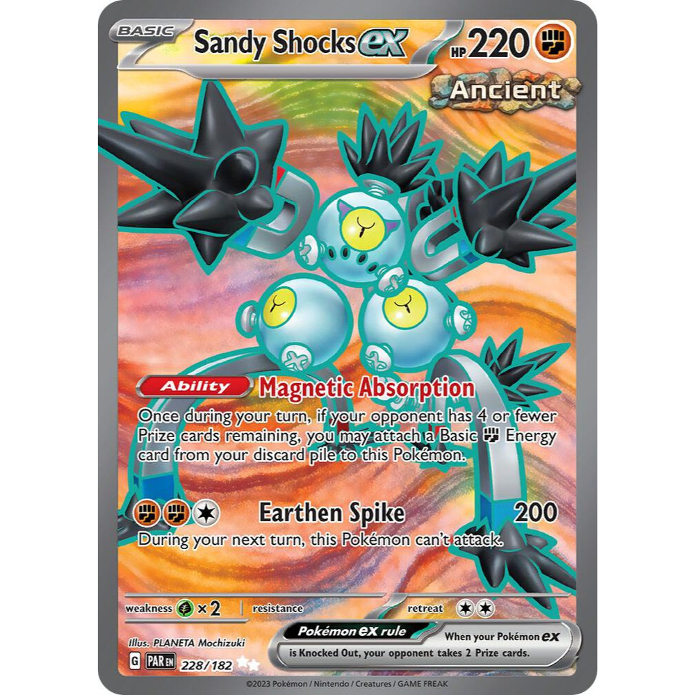 Sandy Shocks ex 228/182 Full Art NM