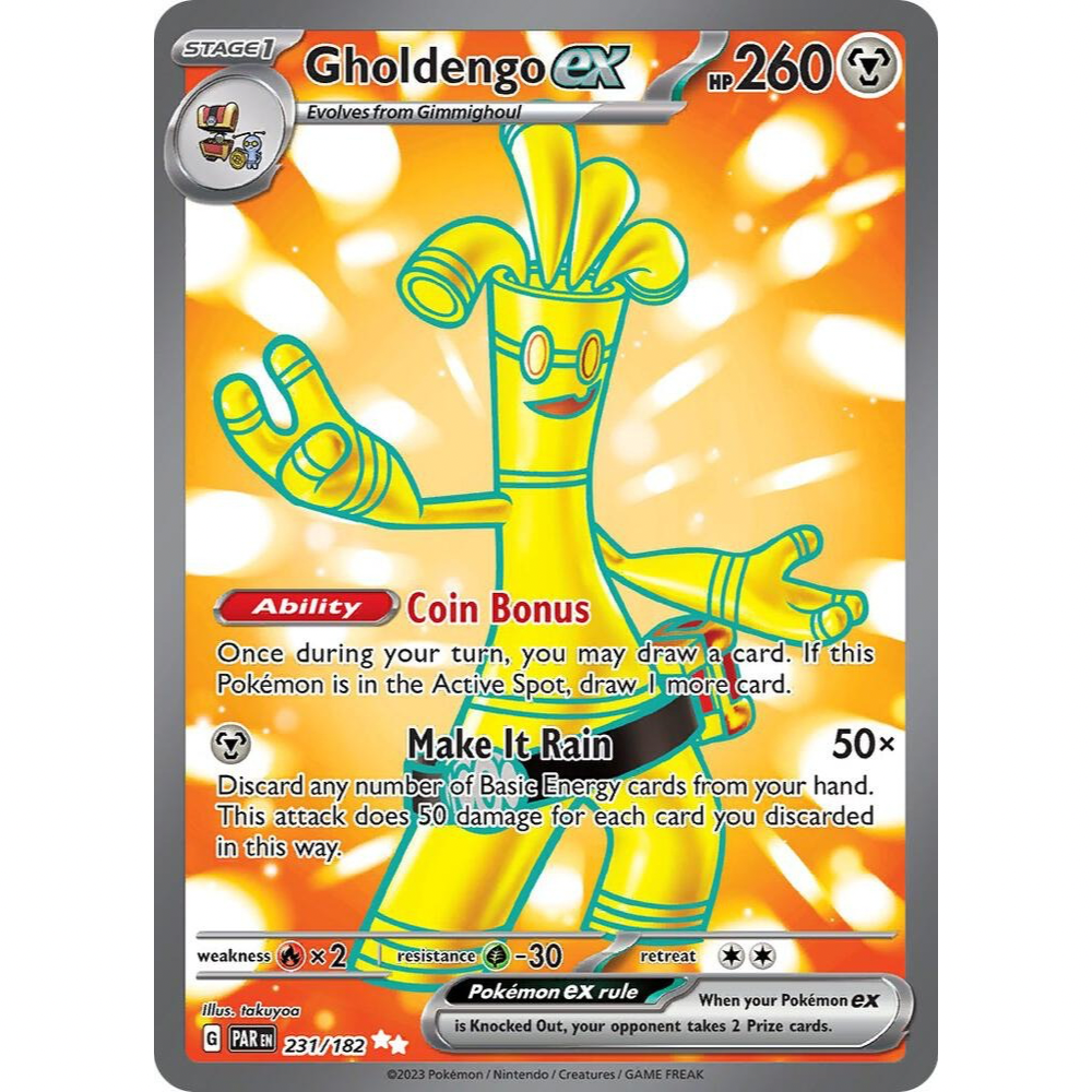 Gholdengo ex 231/182 Full Art NM