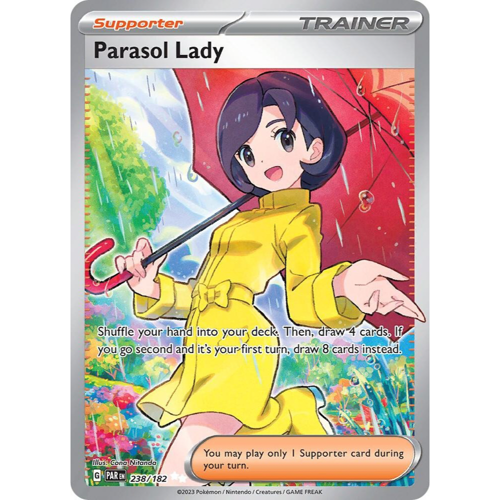 Parasol Lady 238/182 Full Art NM