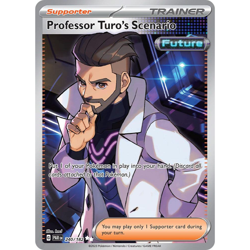 Professor Turo’s Scenario 240/182 Full Art NM