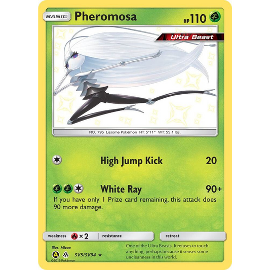 Pheromosa SV5/SV94 Shiny Rare NM