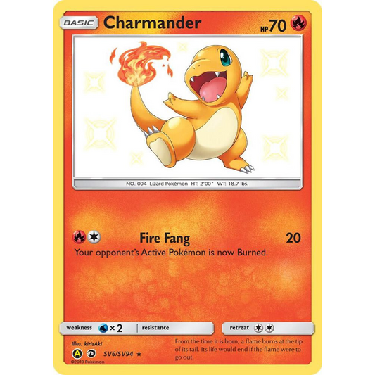 Charmander SV6/SV94 Shiny Rare NM