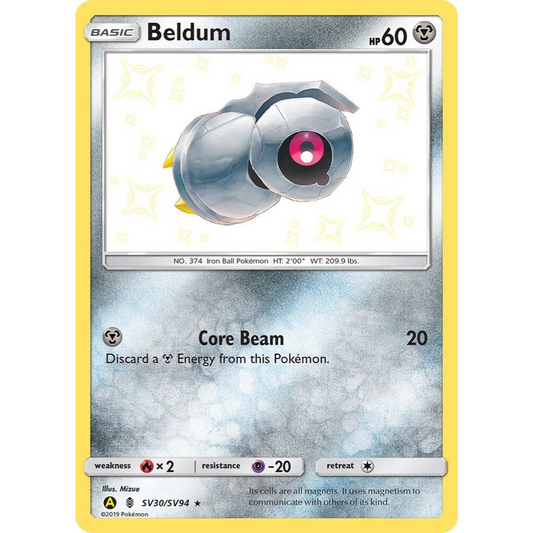 Beldum SV30/SV94 Shiny Rare NM