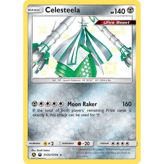 Celesteela SV32/SV94 Shiny Rare NM