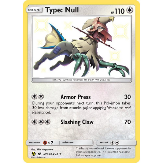 Type : Null SV45/SV94 Shiny Rare NM