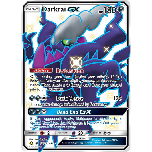 Darkrai GX SV70/SV94 Shiny Full Art NM