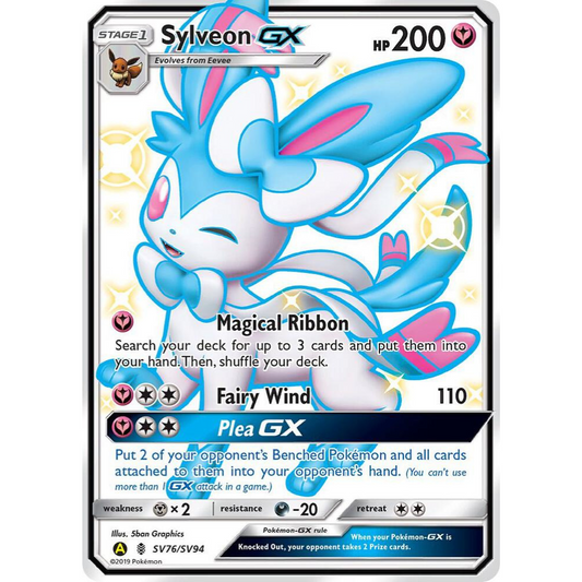 Sylveon GX SV76/SV94 Shiny Full Art NM