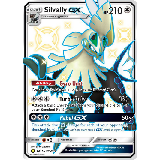 Silvally GX SV79/SV94 Shiny Full Art NM