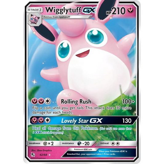 Wigglytuff GX 42/68 Ultra Rare NM