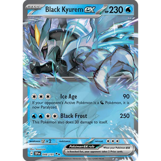 Black Kyurem ex 048/191 NM