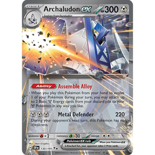 Archaludon ex 130/191 NM