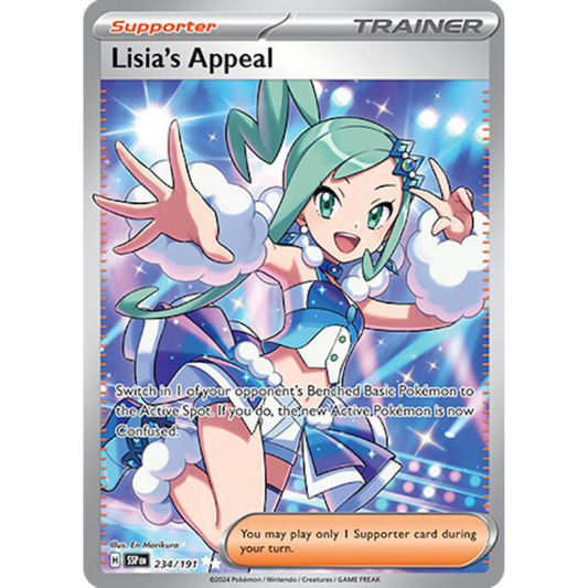 Lisia’s Appeal 234/191 Full Art NM