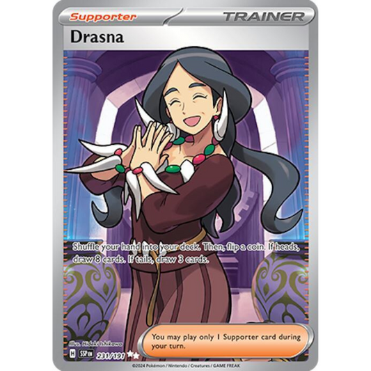 Drasna 231/191 Full Art Surging Sparks NM
