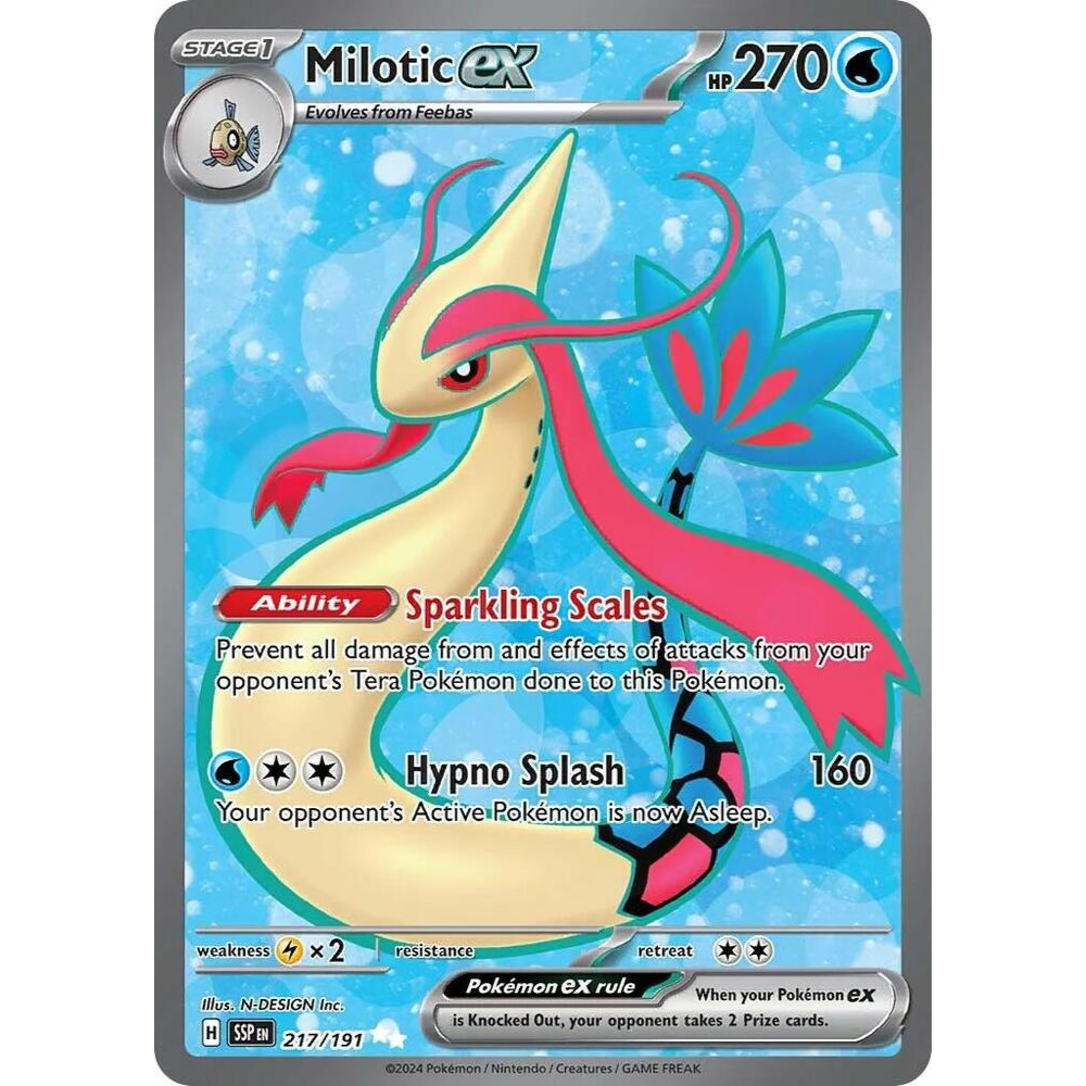 Milotic ex 217/191 Full Art NM