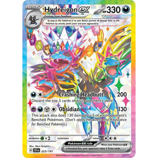 Hydreigon ex 223/191 Full Art NM