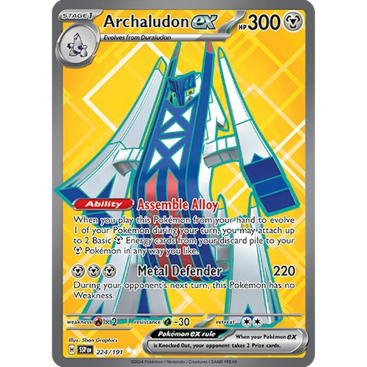 Archaludon ex 224/191 Full Art NM