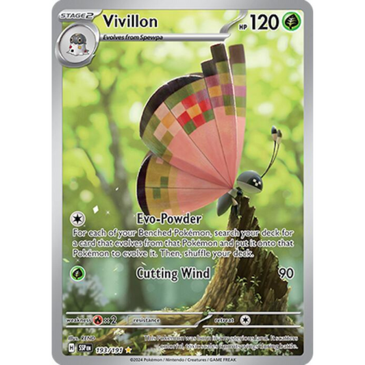 Vivillon 193/191 IR NM