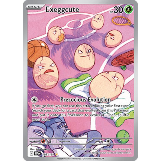 Exeggcute 192/191 IR NM