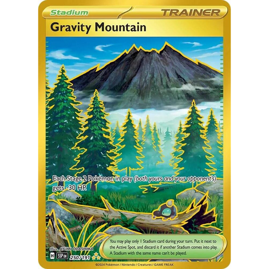 Gravity Mountain 250/191 Hyper Rare NM