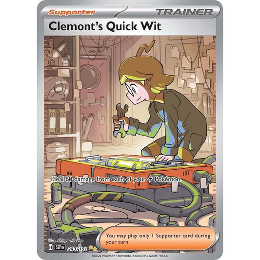 Clemont’s Quick Wit 243/191 SIR NM