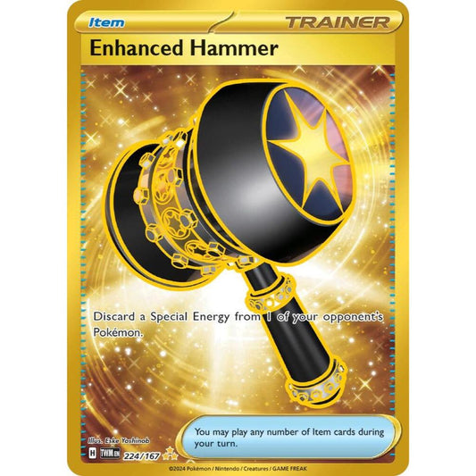 Enhanced Hammer 224/167 Hyper Rare NM