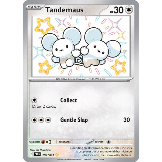 Tandemaus 209/091 Shiny Rare NM