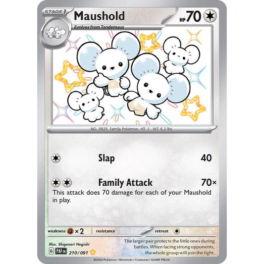 Maushold 210/091 Shiny Rare NM