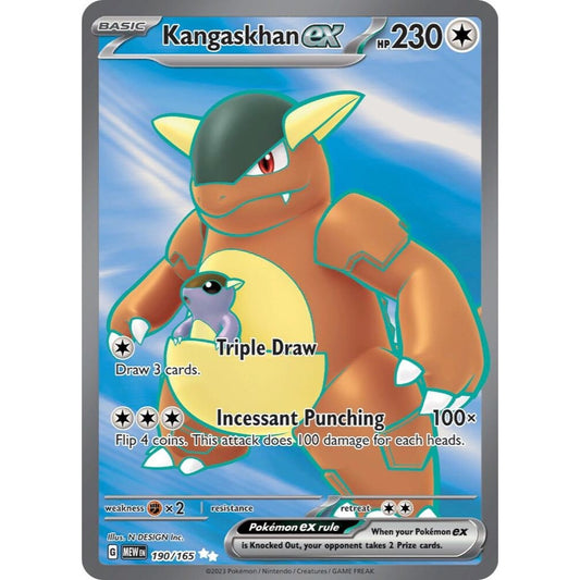 Kangaskhan ex 190/165 Full Art NM