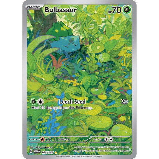 Bulbasaur 166/165 IR NM