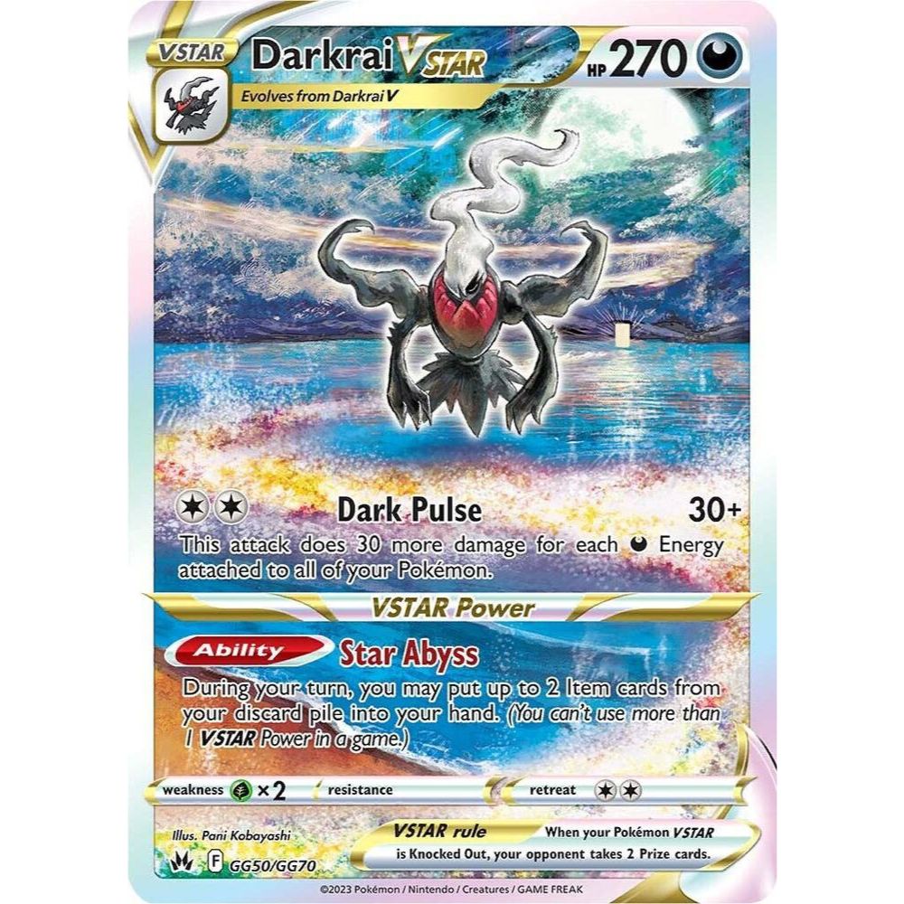 Darkrai VSTAR GG50/70 NM