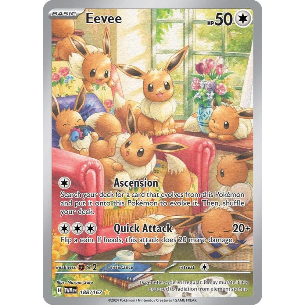 Eevee 188/167 IR NM